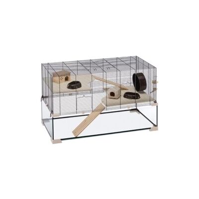 "Gabbia per criceti in vetro ""karat 80"", 98,5x50,5x61,5 cm - ferplast" "Gabbia per criceti in vetro ""karat 80"", 98,5x50,5x61,5 cm - ferplast"