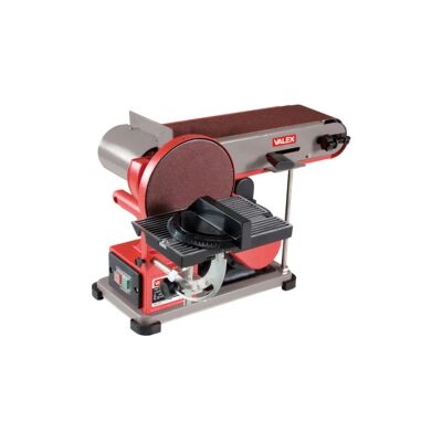 "Levigatrice a nastro e disco elettrica valex ""lns152"" 350 w" "Levigatrice a nastro e disco elettrica valex ""lns152"" 350 w"
