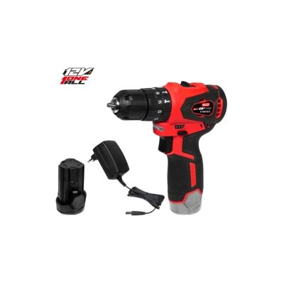 "Trapano a percussione brushless a batteria valex ""p tap b12"", 12v con batteria 2 ah e caricabatterie" "Trapano a percussione brushless a batteria valex ""p tap b12"", 12v con batteria 2 ah e caricabatterie"