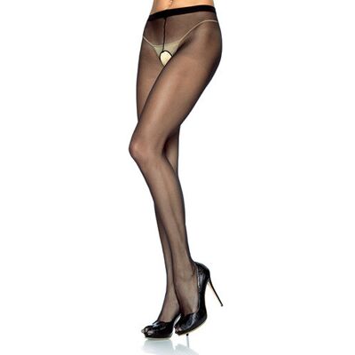 LEG AVENUE Collant velato crotchless LEG AVENUE Collant velato crotchless