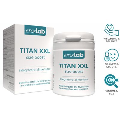 EROS LAB Integratore Sessuale Titan XXL 30 pz EROS LAB Integratore Sessuale Titan XXL 30 pz