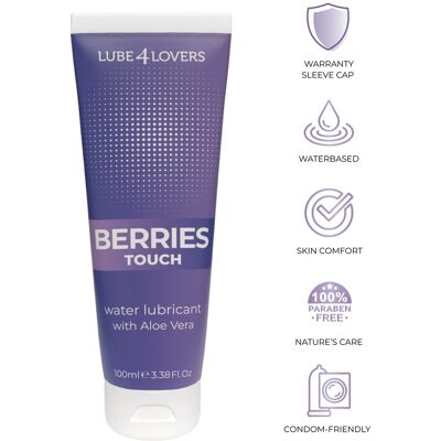 LUBE4LOVERS Lubrificante Frutti di Bosco Touch 100 ML LUBE4LOVERS Lubrificante Frutti di Bosco Touch 100 ML