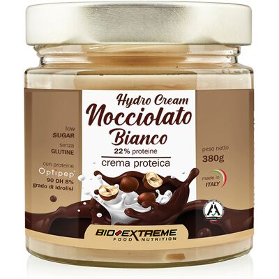 bio extreme hydro cream nocciolato bianco 380 gr bio extreme hydro cream nocciolato bianco 380 gr
