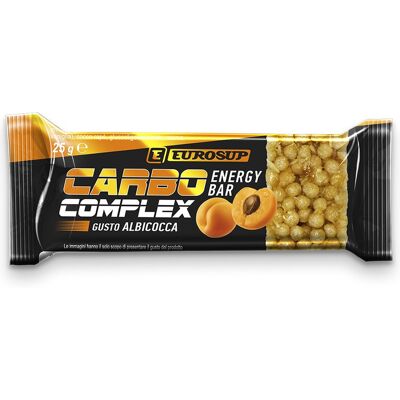 eurosup carbo complex bar 25 gr albicocca eurosup carbo complex bar 25 gr albicocca