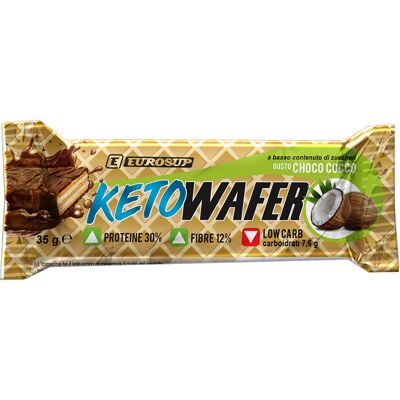 eurosup keto wafer 35 gr choco cocco eurosup keto wafer 35 gr choco cocco
