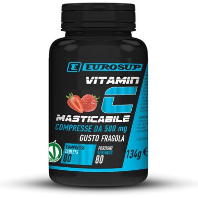 eurosup vitamin c masticabile 80 cpr fragola eurosup vitamin c masticabile 80 cpr fragola