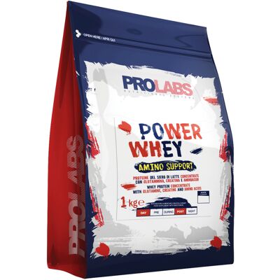 prolabs power whey amino support busta 1 kg wafer-nocciola prolabs power whey amino support busta 1 kg wafer-nocciola