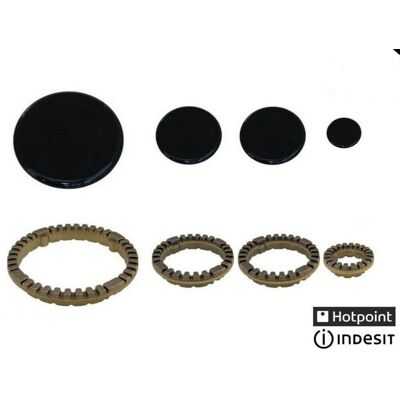 Kit Piattelli + Corone Originali Ariston - Indesit 390CU028 Kit Piattelli + Corone Originali Ariston - Indesit 390CU028