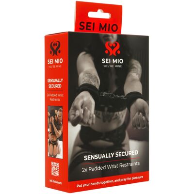 SEI-MIO - Manette in velluto sicure e sensuali - Handcuffs SEI-MIO - Manette in velluto sicure e sensuali - Handcuffs