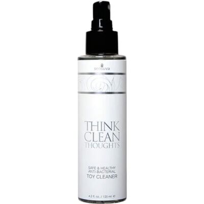 Sensuva Think Clean spray detergente per dispositivi con effetto disinfettante (125 ml) Sensuva Think Clean spray detergente per dispositivi con effetto disinfettante (125 ml)
