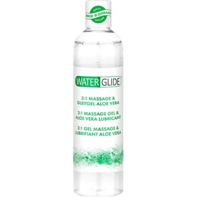 Waterglide lubrificante e gel massaggio 2 in 1 aloe vera 300ml Waterglide lubrificante e gel massaggio 2 in 1 aloe vera 300ml