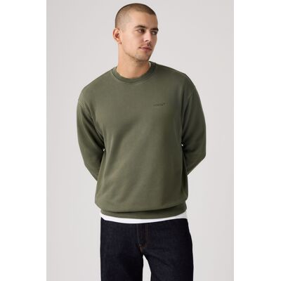 Levis Felpa a girocollo Authentic - Uomo - L - Grigio / Garment Dye Kambaba Levis Felpa a girocollo Authentic - Uomo - L - Grigio / Garment Dye Kambaba