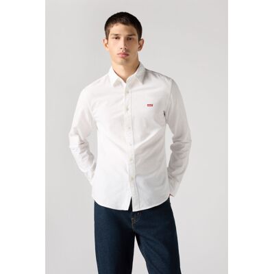 Levis Camicia slim Housemark - Uomo - S - Bianco / White Levis Camicia slim Housemark - Uomo - S - Bianco / White