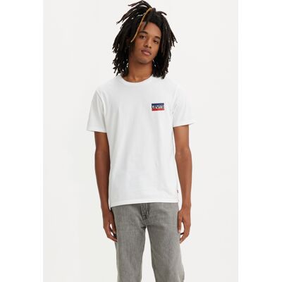 Levis La T-shirt stampata - Confezione da 2 - Uomo - L - Bianco / White and Dress Blues Levis La T-shirt stampata - Confezione da 2 - Uomo - L - Bianco / White and Dress Blues
