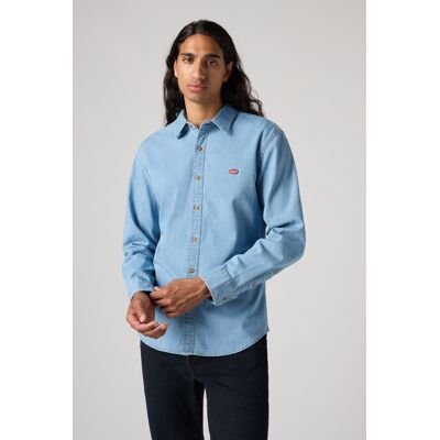Levis Camicia Battery Housemark slim - Uomo - 2XL - Blu / Osborne Light Wash Levis Camicia Battery Housemark slim - Uomo - 2XL - Blu / Osborne Light Wash