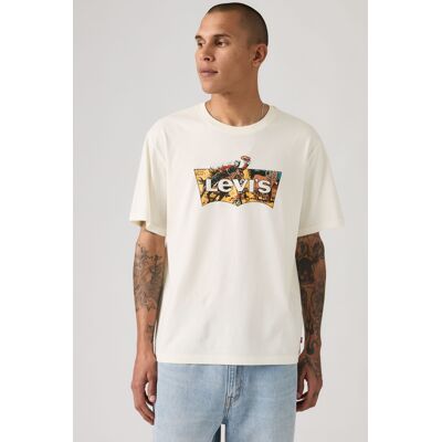 Levis T-shirt stampata taglio comodo - Uomo - S - Beige / Fill Egret Levis T-shirt stampata taglio comodo - Uomo - S - Beige / Fill Egret