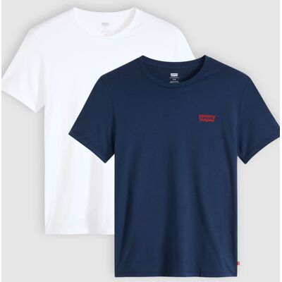 Levis T-shirt girocollo stampata - Confezione da 2 - Uomo - M - Multicolore / White / Blue Levis T-shirt girocollo stampata - Confezione da 2 - Uomo - M - Multicolore / White / Blue