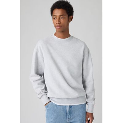 Levis Felpa a girocollo Authentic - Uomo - XL - Grigio / Light Grey Htr Bros Bc03 Levis Felpa a girocollo Authentic - Uomo - XL - Grigio / Light Grey Htr Bros Bc03