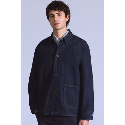 Levis Giaccone Naval Sack - Uomo - L - Blu / Rinse Levis Giaccone Naval Sack - Uomo - L - Blu / Rinse