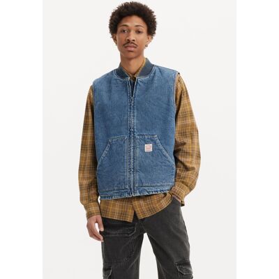 Levis Gilet Sansome - Uomo - L - Blu / Get Involved T Levis Gilet Sansome - Uomo - L - Blu / Get Involved T