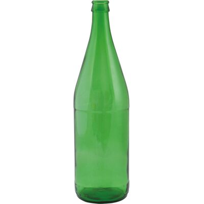Senza Marca Bottiglia In Vetro 1000 Ml - Colore Verde Senza Marca Bottiglia In Vetro 1000 Ml - Colore Verde