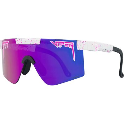 Pit Viper - Occhiali da sole - The LA Brights Original Wide HDPV Polarized Pink Purple - Bianco Pit Viper - Occhiali da sole - The LA Brights Original Wide HDPV Polarized Pink Purple - Bianco