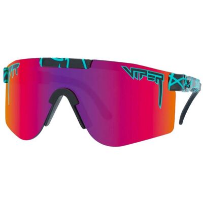 Pit Viper - Occhiali da sole polarizzati - The Voltage Original Wide Black/Turquoise HDPV Polarized Pink-Purple - Nero Pit Viper - Occhiali da sole polarizzati - The Voltage Original Wide Black/Turquoise HDPV Polarized Pink-Purple - Nero