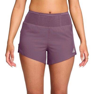 ACG - Pantaloncini stretch e traspiranti - W Nike ACG Trail Df 4In Short Violet Dust Tattoo Summit White in Pelle - Taglia M - Viola ACG - Pantaloncini stretch e traspiranti - W Nike ACG Trail Df 4In Short Violet Dust Tattoo Summit White in Pelle - Taglia M - Viola
