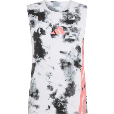 Adidas - Canottiera leggera e traspirante - Xperior Pro Tank UTMB M White in Poliestere Riciclato - Taglia L - Bianco Adidas - Canottiera leggera e traspirante - Xperior Pro Tank UTMB M White in Poliestere Riciclato - Taglia L - Bianco