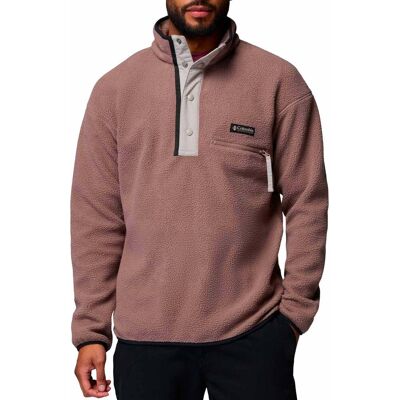 Columbia - Pile mezza-chiusura - Helvetia II Half Snap Fleece Iron per Uomo - Taglia S - Marrone Columbia - Pile mezza-chiusura - Helvetia II Half Snap Fleece Iron per Uomo - Taglia S - Marrone