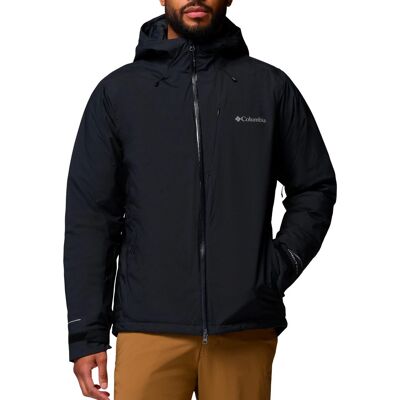 Columbia - Giacca da trekking impermeabile in OMNI-TECH™ - Trailborne Insulated Jacket Black in Poliestere Riciclato - Taglia M - Nero Columbia - Giacca da trekking impermeabile in OMNI-TECH™ - Trailborne Insulated Jacket Black in Poliestere Riciclato - Taglia M - Nero
