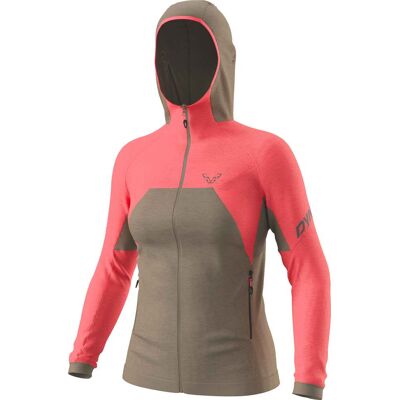 Dynafit - Giacca tecnica calda e traspirante - Tour Wool Thermal W Hoody Cabana in Pelle - Taglia M - Rosa Dynafit - Giacca tecnica calda e traspirante - Tour Wool Thermal W Hoody Cabana in Pelle - Taglia M - Rosa