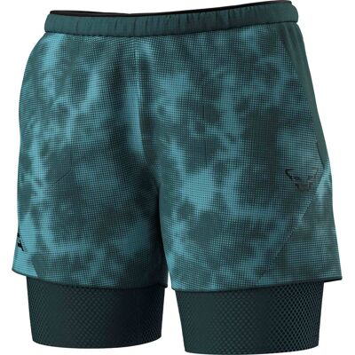 Dynafit - Pantaloncini 2 in 1 da trail running - Trail Reflective 2/1 Shorts W Cinder - Taglia M - Grigio Dynafit - Pantaloncini 2 in 1 da trail running - Trail Reflective 2/1 Shorts W Cinder - Taglia M - Grigio