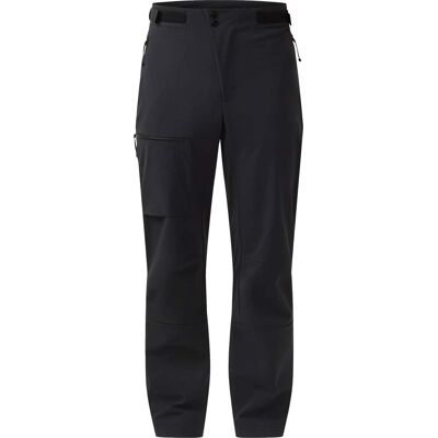 Haglöfs - Pantalone resistente ed elastico - ROC Sight Softshell II Pant M True Black in Softshell - Taglia S - Nero Haglöfs - Pantalone resistente ed elastico - ROC Sight Softshell II Pant M True Black in Softshell - Taglia S - Nero