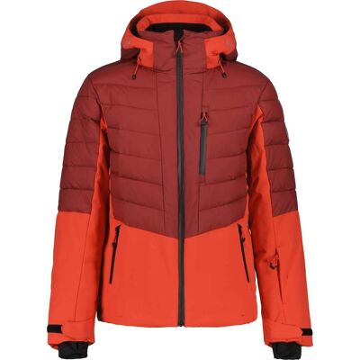 Icepeak - Giacca da sci/snowboard stretch da uomo - Folsom M Bordeaux in Silicone - Taglia S - rosso Icepeak - Giacca da sci/snowboard stretch da uomo - Folsom M Bordeaux in Silicone - Taglia S - rosso