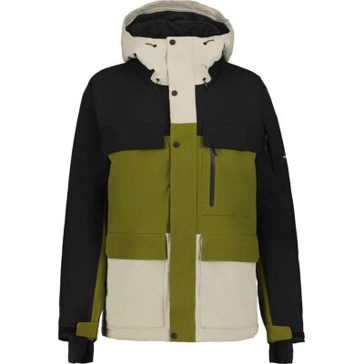 Icepeak - Giacca da sci/snowboard stretch da uomo - Cale M Olive in Pelle - Taglia M - Kaki Icepeak - Giacca da sci/snowboard stretch da uomo - Cale M Olive in Pelle - Taglia M - Kaki