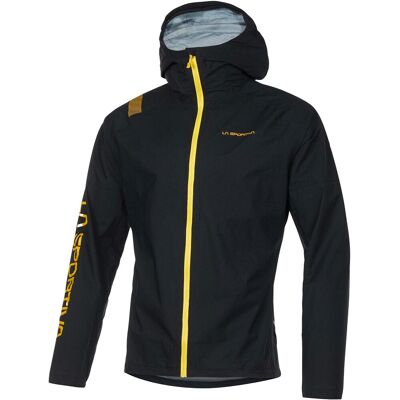 La Sportiva - Giacca tecnica da trail running - Pocketshell Jkt M Black - Taglia L - Nero La Sportiva - Giacca tecnica da trail running - Pocketshell Jkt M Black - Taglia L - Nero