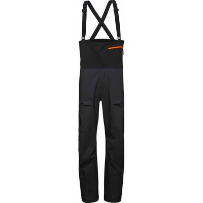 Mammut - Salopette freeride impermeabile e resistente - Haldigrat HS Bib Pants Men Black in Softshell - Taglia XS - Nero Mammut - Salopette freeride impermeabile e resistente - Haldigrat HS Bib Pants Men Black in Softshell - Taglia XS - Nero