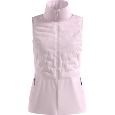 Odlo - Gilet senza maniche antivento e traspirante - Zeroweight Insulator Vest W Orchid Ice in Poliestere Riciclato - Taglia M - rosso Odlo - Gilet senza maniche antivento e traspirante - Zeroweight Insulator Vest W Orchid Ice in Poliestere Riciclato - Taglia M - rosso