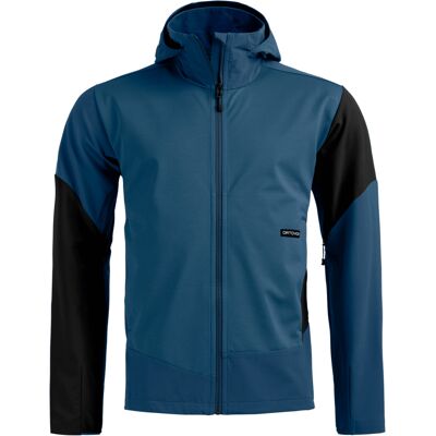 Ortovox - Giacca versatile e traspirante con GORE-TEX® - Ortler Softshell Plus Jacket M Blue Nunatak in Softshell - Taglia M Ortovox - Giacca versatile e traspirante con GORE-TEX® - Ortler Softshell Plus Jacket M Blue Nunatak in Softshell - Taglia M