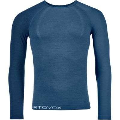 Ortovox - Sottostrato termico - 120 Comp Light LS M Light Nunatak - Taglia M - Blu Ortovox - Sottostrato termico - 120 Comp Light LS M Light Nunatak - Taglia M - Blu