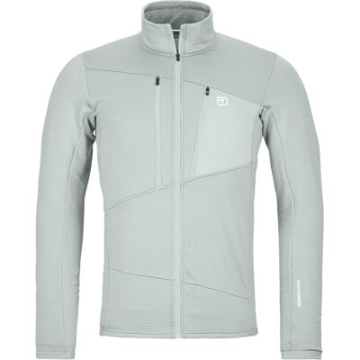 Ortovox - Pile isolante e traspirante - Fleece Grid Jacket M Grey Ice - Taglia M - Grigio Ortovox - Pile isolante e traspirante - Fleece Grid Jacket M Grey Ice - Taglia M - Grigio