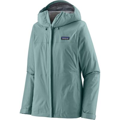 Patagonia - Giacca da escursionismo impermeabile e traspirante - W's Torrentshell 3L Rain Jkt Blue Sage - Taglia M Patagonia - Giacca da escursionismo impermeabile e traspirante - W's Torrentshell 3L Rain Jkt Blue Sage - Taglia M