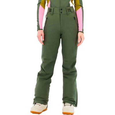 Protest - Pantaloni da sci impermeabili da donna - Prtcinnamones Snowpants Thyme - Taglia L - Verde Protest - Pantaloni da sci impermeabili da donna - Prtcinnamones Snowpants Thyme - Taglia L - Verde