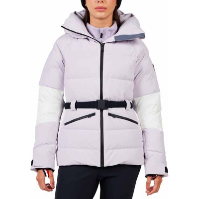 Rossignol - Giacca da sci impermeabile da donna in piumino - W Ciastel Down Mix Jacket Galactic Lilac in Pelle - Taglia S - Viola Rossignol - Giacca da sci impermeabile da donna in piumino - W Ciastel Down Mix Jacket Galactic Lilac in Pelle - Taglia S - Viola