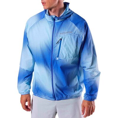 Rossignol - Giacca da trail running antivento - Sidelhorn Pkb Jacket M Dazzle Blue Line Fogg in Softshell - Taglia L Rossignol - Giacca da trail running antivento - Sidelhorn Pkb Jacket M Dazzle Blue Line Fogg in Softshell - Taglia L
