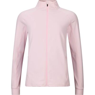 Rossignol - Pile tecnica con zip - W Mid Layer Stretch Jacket Pale Lilac - Taglia S - Rosa Rossignol - Pile tecnica con zip - W Mid Layer Stretch Jacket Pale Lilac - Taglia S - Rosa