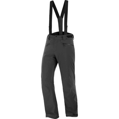 Salomon - Pantaloni da sci impermeabili e termici - Edge Pant M Deep Black in Pelle - Taglia M - Nero Salomon - Pantaloni da sci impermeabili e termici - Edge Pant M Deep Black in Pelle - Taglia M - Nero