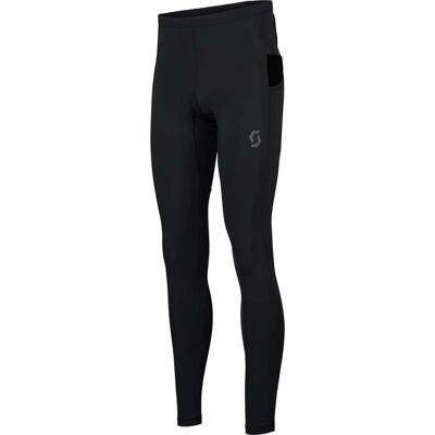 Scott - Collant da trail traspirante - Endurance Tech Full Tights M Black in Poliestere Riciclato - Taglia L - Nero Scott - Collant da trail traspirante - Endurance Tech Full Tights M Black in Poliestere Riciclato - Taglia L - Nero