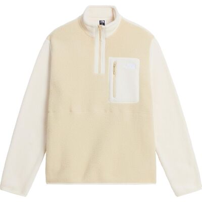 The North Face - Pile caldo e leggero - M Yumiori 1/4 Zip Desert Stone White Dune - Taglia XL - Beige The North Face - Pile caldo e leggero - M Yumiori 1/4 Zip Desert Stone White Dune - Taglia XL - Beige